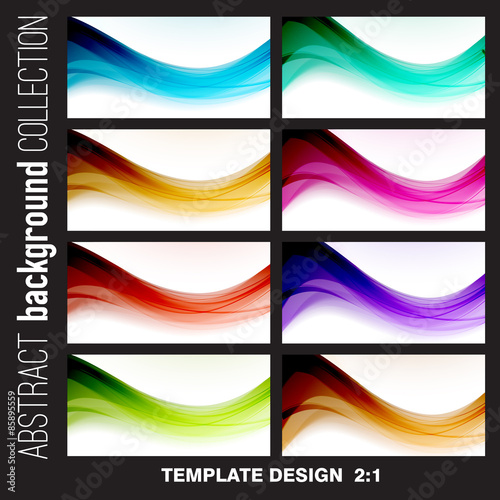 Abstract background with magic light Vector illustration