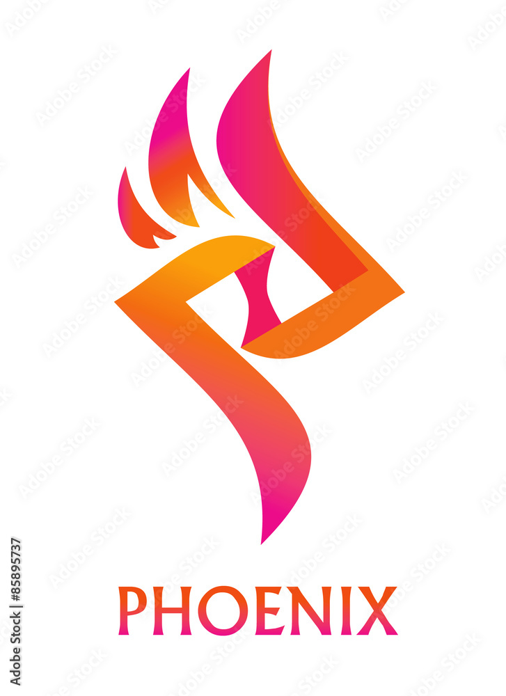 Fototapeta premium phoenix vector