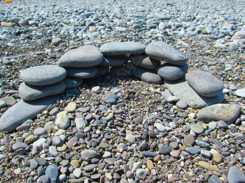 Canvas Print stones