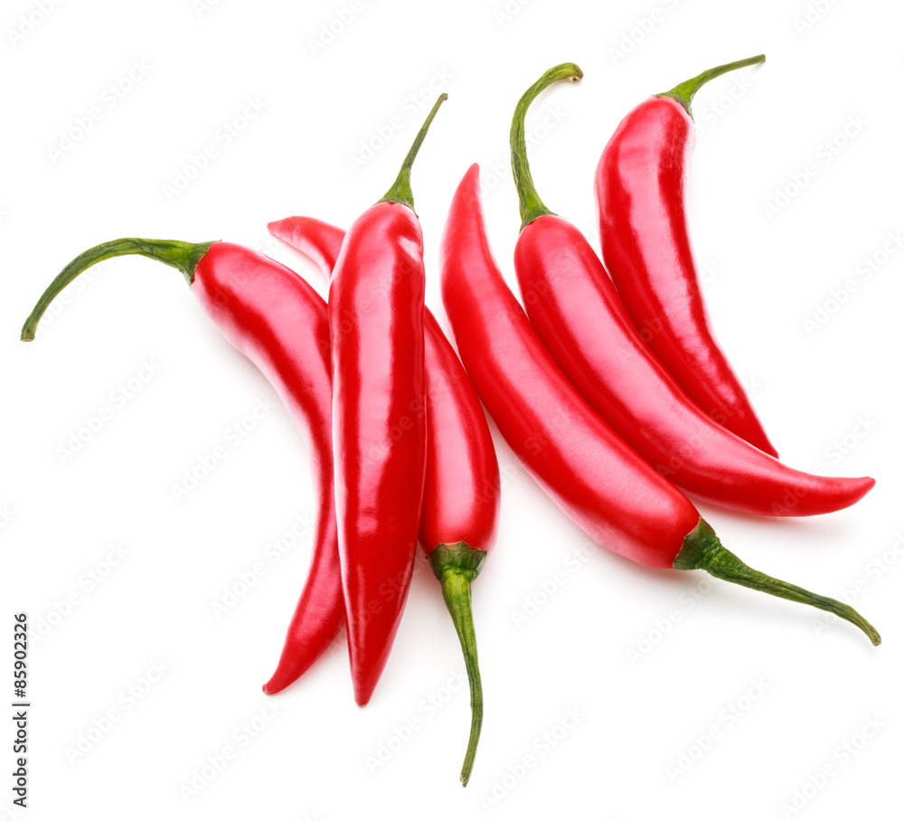 red chili or chilli cayenne pepper isolated on white background red chili or chilli cayenne pepper isolated on white background
