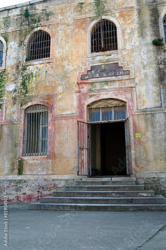 Prison room. Historical Sinop Prison . Sinop TURKEY