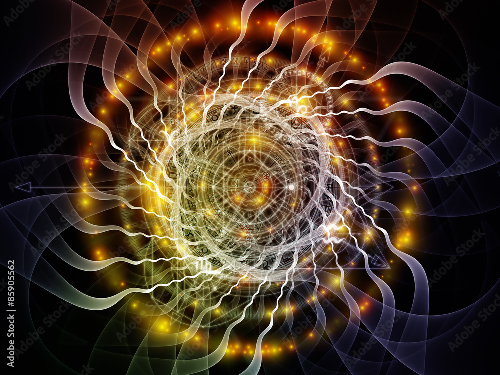 Sacred Geometry Abstraction
