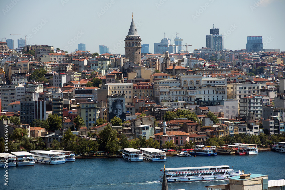 General view of Istanbul 