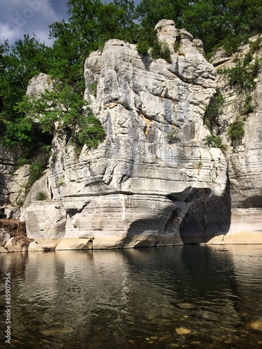 limestone rock in france