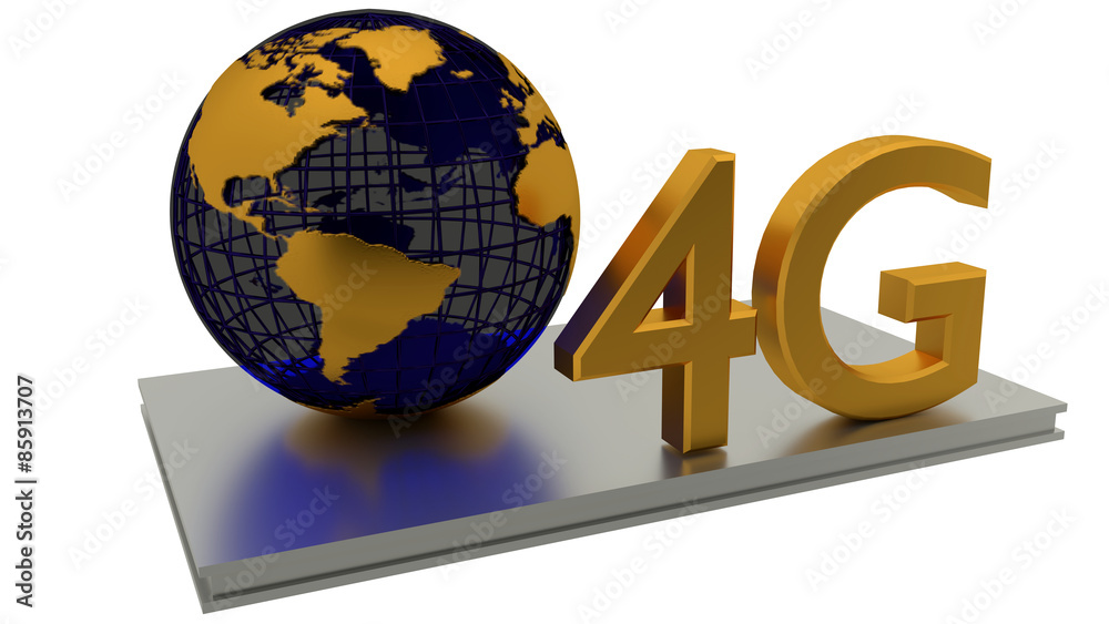 4G Internet and global business concepts 4G Internet and global business concepts