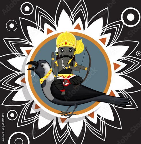 Indian God of Death - Shani Dev