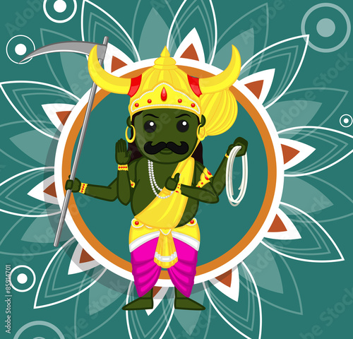 Yamraj Blessing - Indian God of Death