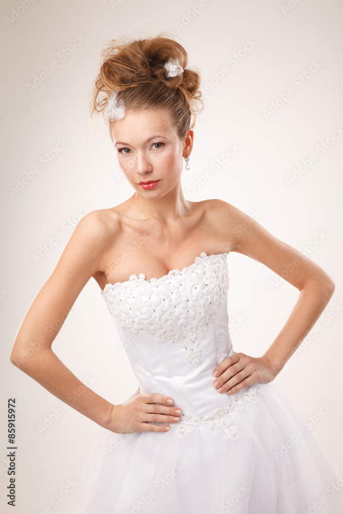 Standing bride Standing bride