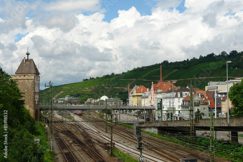 Station of city Nesslingen am Neckar