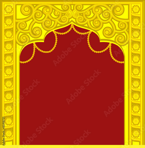 Golden Mythological Royal Frame