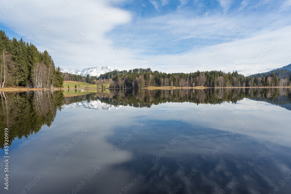 Fototapeta premium Lake Schwarzsee