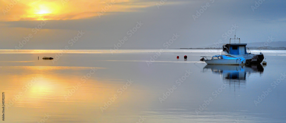 Loughor estuary boats
The calm of a full tide in the Loughor estuary, South Wales.