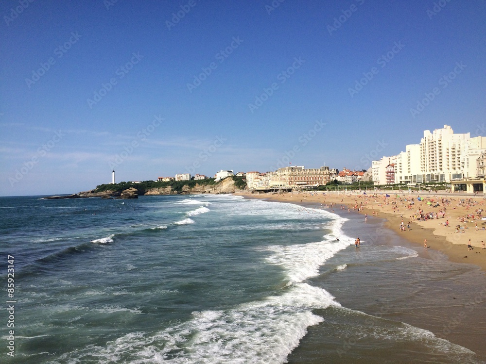 Vacation in Biarritz
