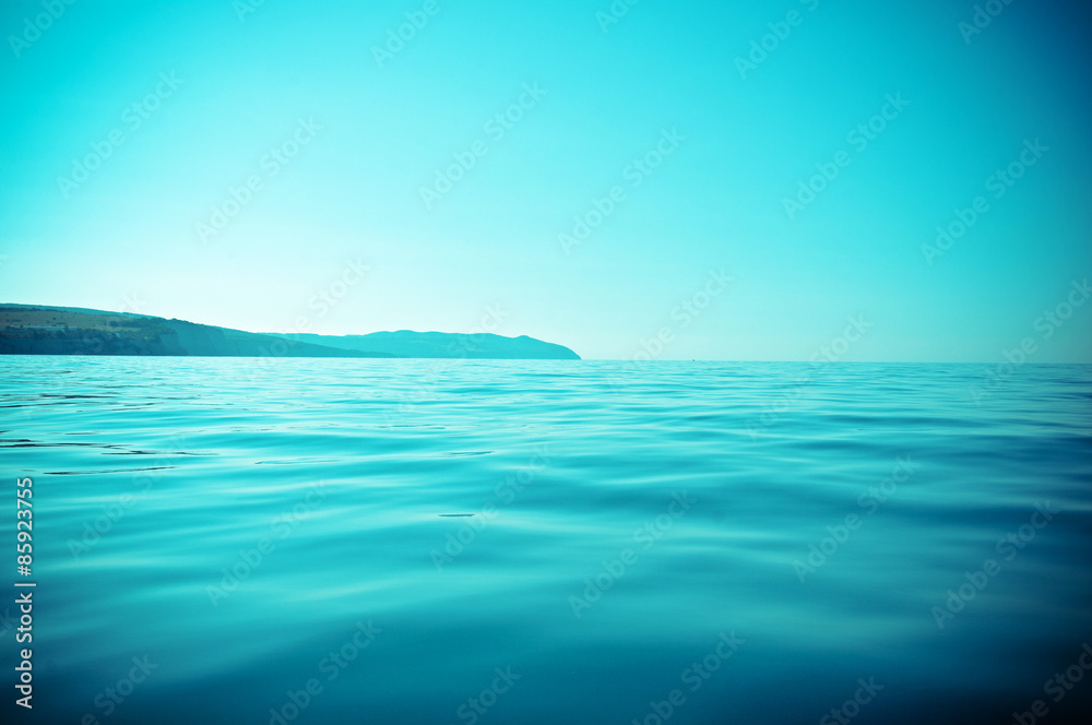 Fototapeta premium Black Sea Coast, Russia near Gelendzhik town