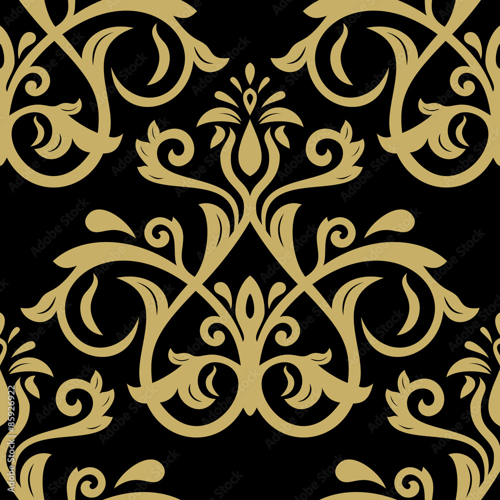 Seamless Orient Vector Background Seamless Orient Vector Background