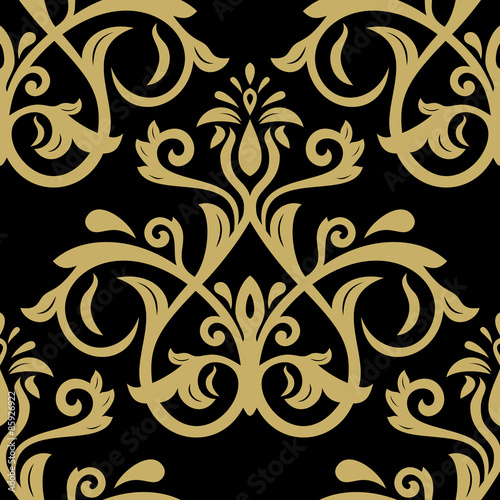 Seamless Orient Vector Background