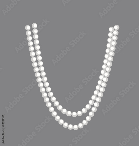 Pearls Necklace Clipart