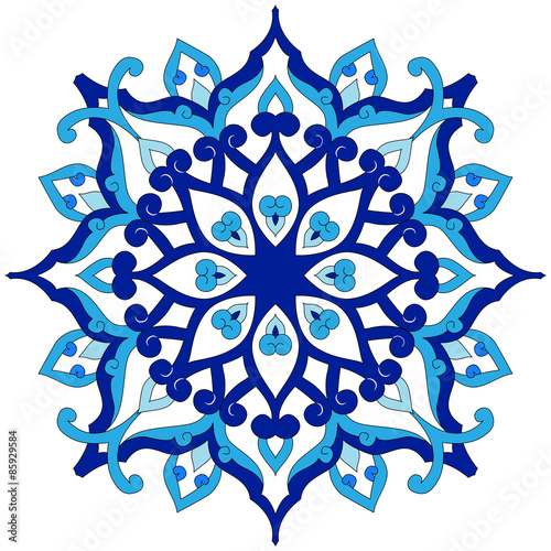 artistic ottoman pattern series eighty six