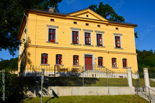 Wohnhaus der Direktorin des ehem. Arbeitshauses in Rebdorf, Bayern, Deutschland photo