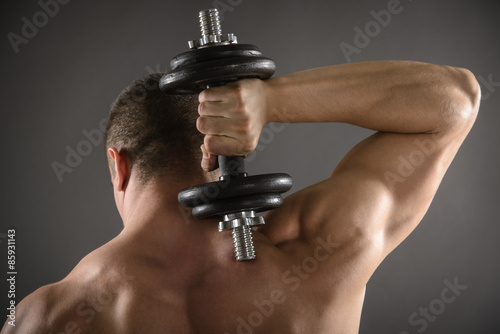 Muscular Men Working Out