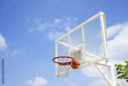 basketball hoop stand © jipen