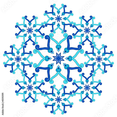 artistic ottoman pattern series eighty two