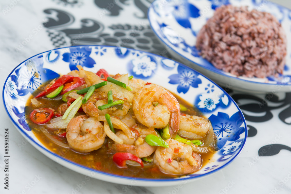 local food of Phuket in restaurant local food of Phuket in restaurant