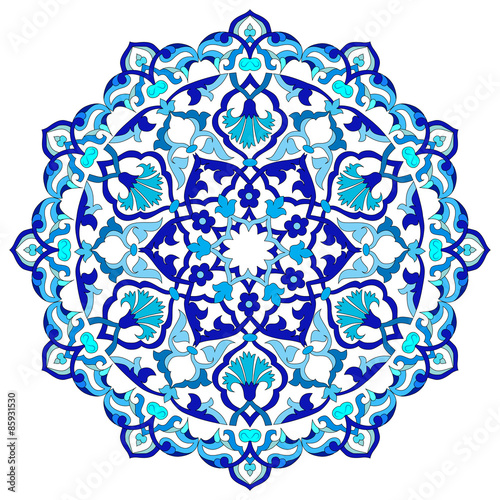 artistic ottoman pattern series ninety one
