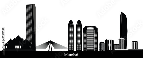 mumbai cisty skyline
