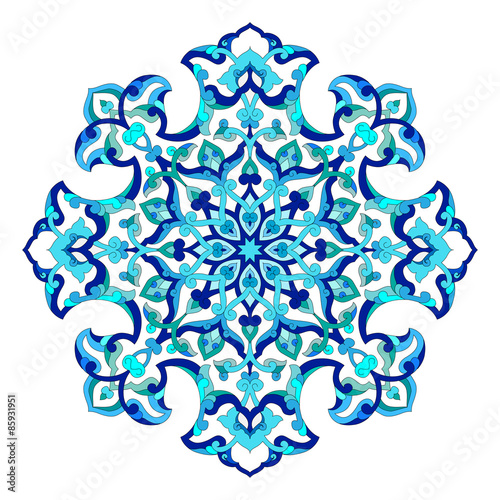 artistic ottoman pattern series ninety two
