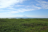 オロロンラインから見た利尻島