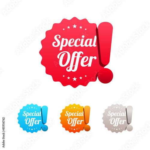 Special Offer Labels
