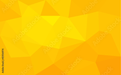 Yellow triangle structure abstract background