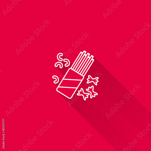 Icon of various pasta types
