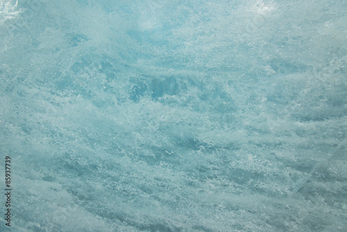 Glacier blue ice background