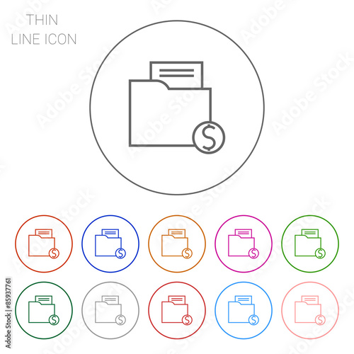 Profitable contract icon