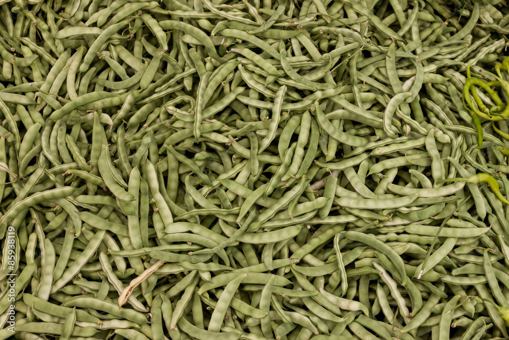 Group of green beans