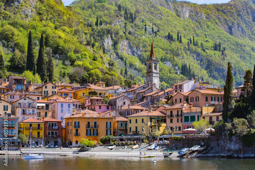Varenna Village in Lake Como, Italy © orpheus26