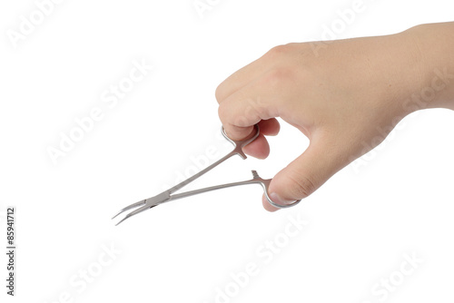 curved forceps