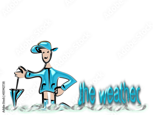 Weather Forecast in rainwear