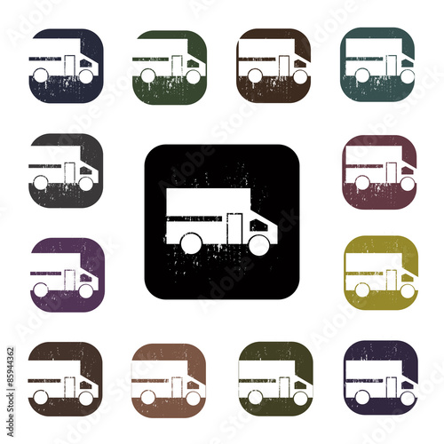 Money collector auto icon