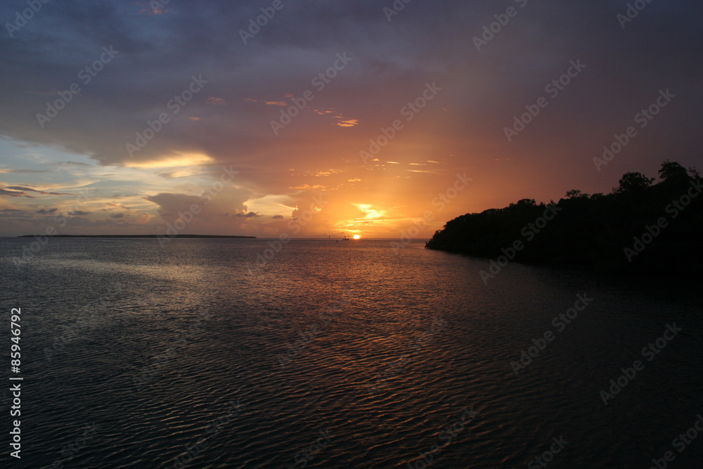 Sonnenuntergang Marathon / Florida Keys / USA