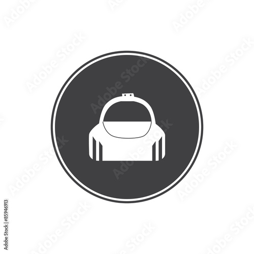 Sport bag icon