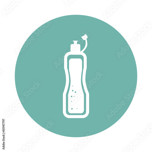 Fitness botle icon
