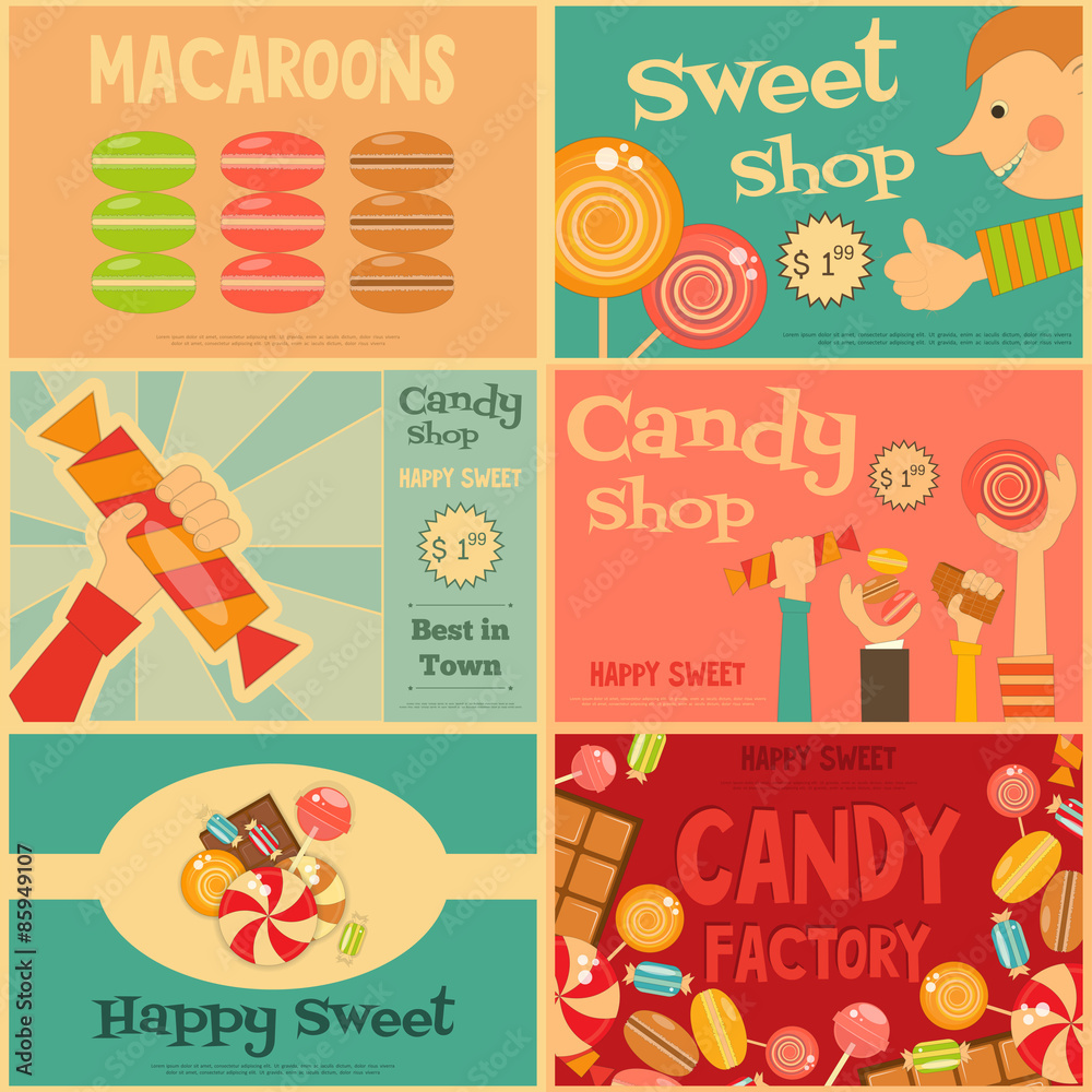 Fototapeta premium Sweet Shop