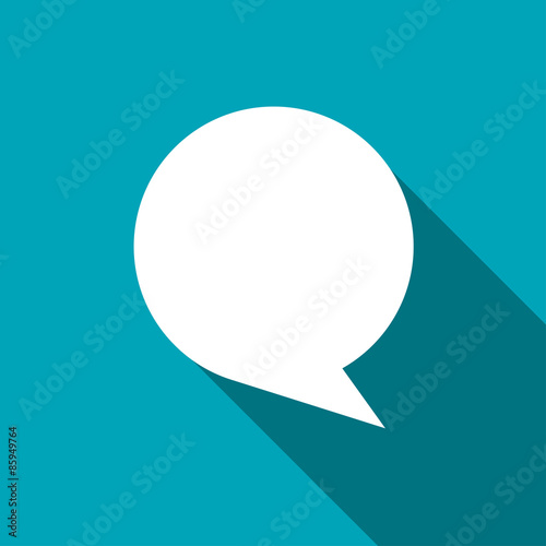 icon of text cloud