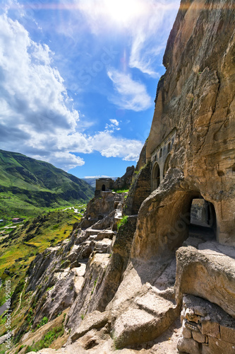 Vardzia is a cave monastery complex of XII-XIII centuries in the