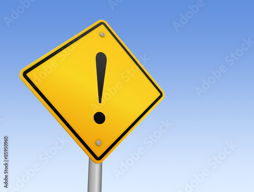 exclamation sign