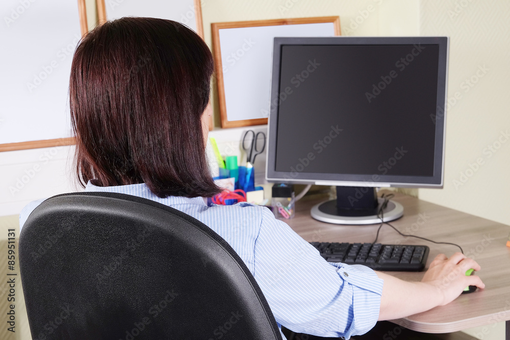 Portrait of a secretary Portrait of a secretary