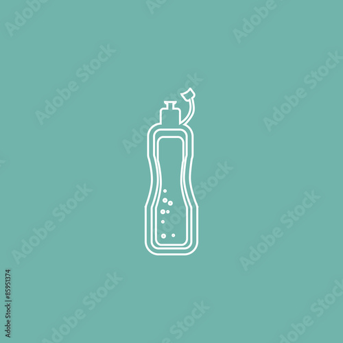 Fitness botle icon